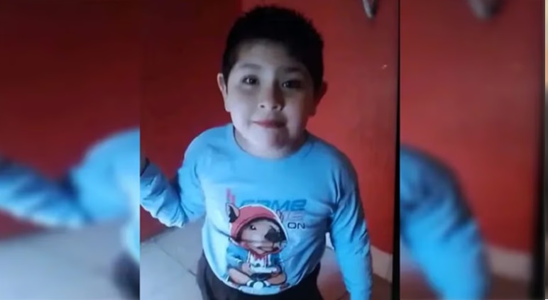 Tahiel Herrera tenía 6 años.
