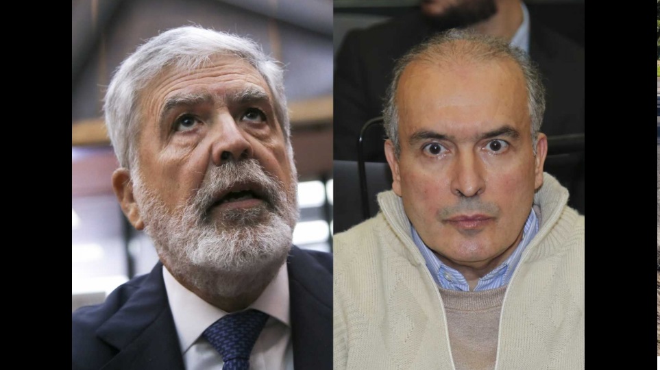 Julio de Vido y José López,