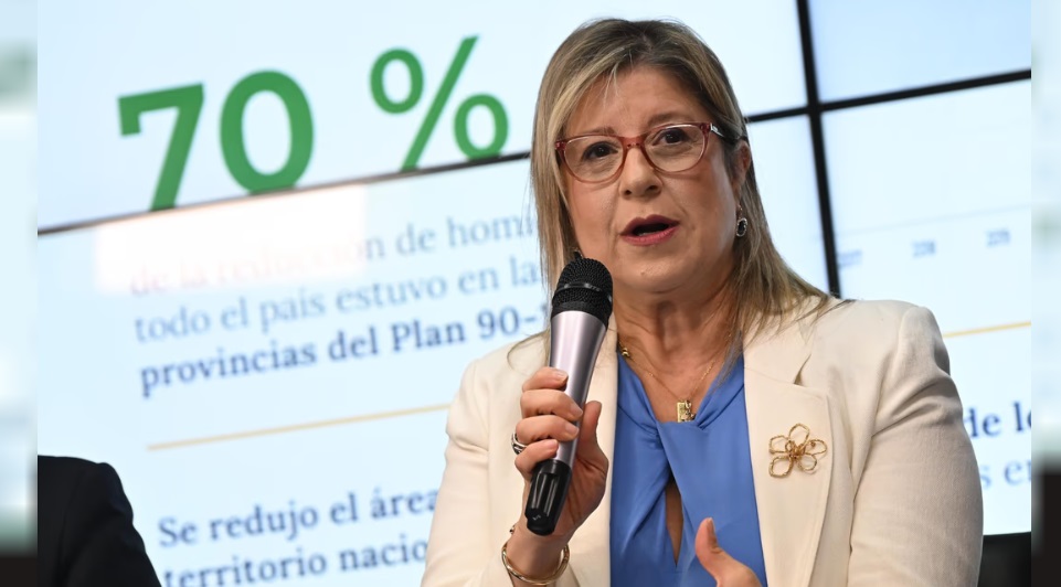 La ministra de Seguridad, Alejandra Monteoliva.