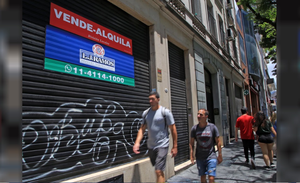 En CABA hay 1.388 locales vacíos.