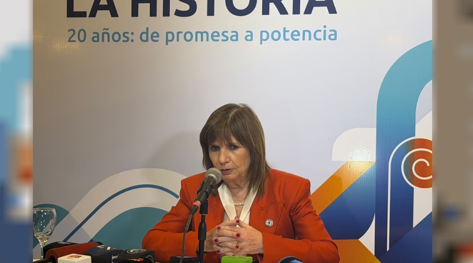 La senadora Patricia Bullrich.